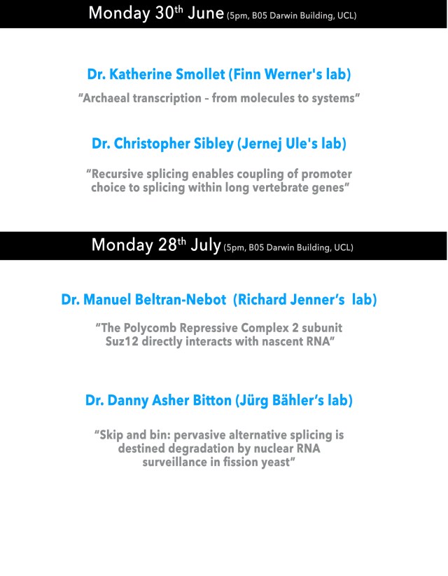 Announcements with heather